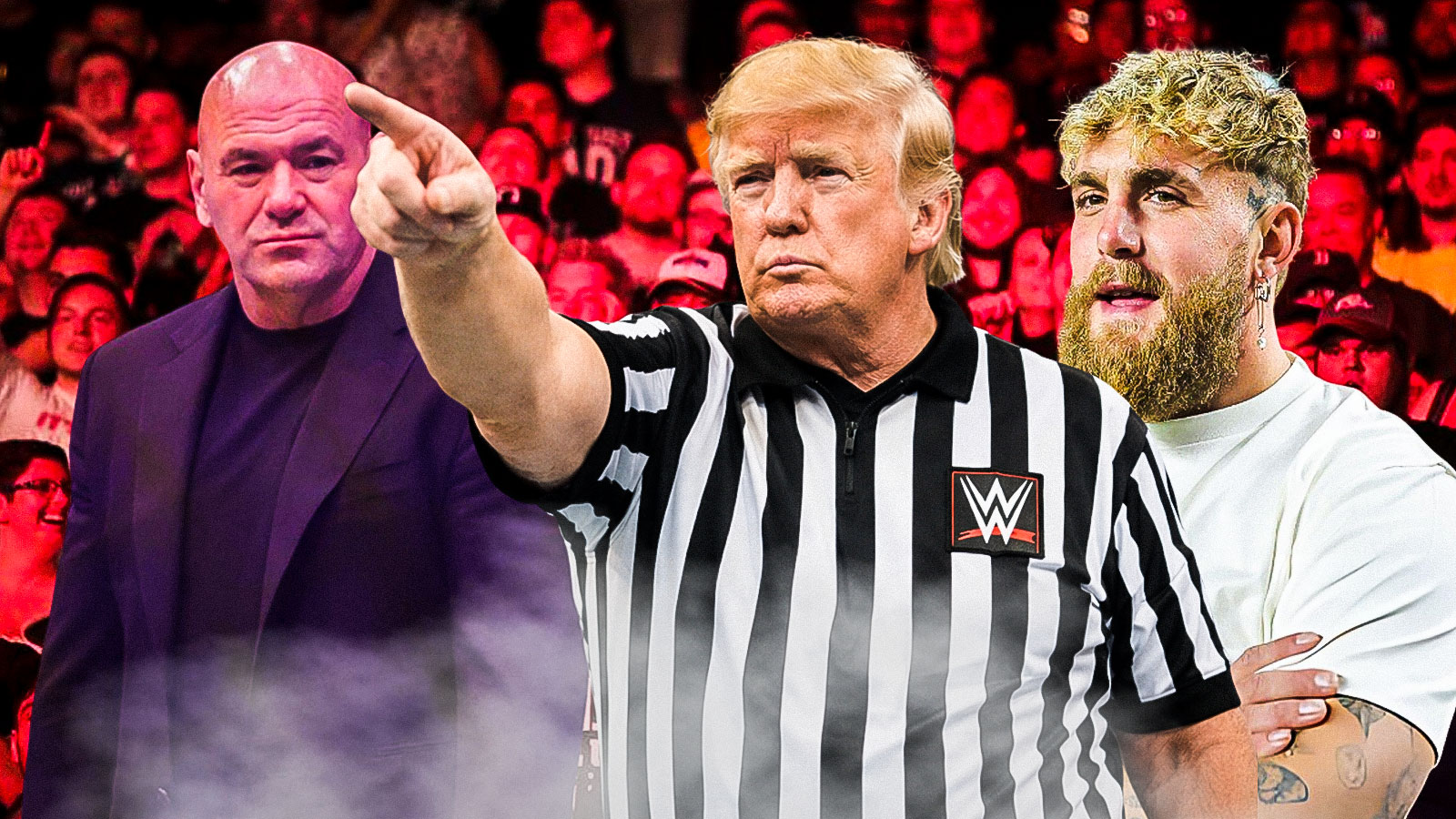 Donald Trump acts referee in tense Jake Paul-Dana White meeting