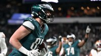 The Eagles fell to the 49ers in the Wild Card as Dallas Goedert made NFL Playoffs history in a stunning but bitter loss.