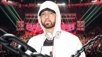 Eminem and WWE RAW background