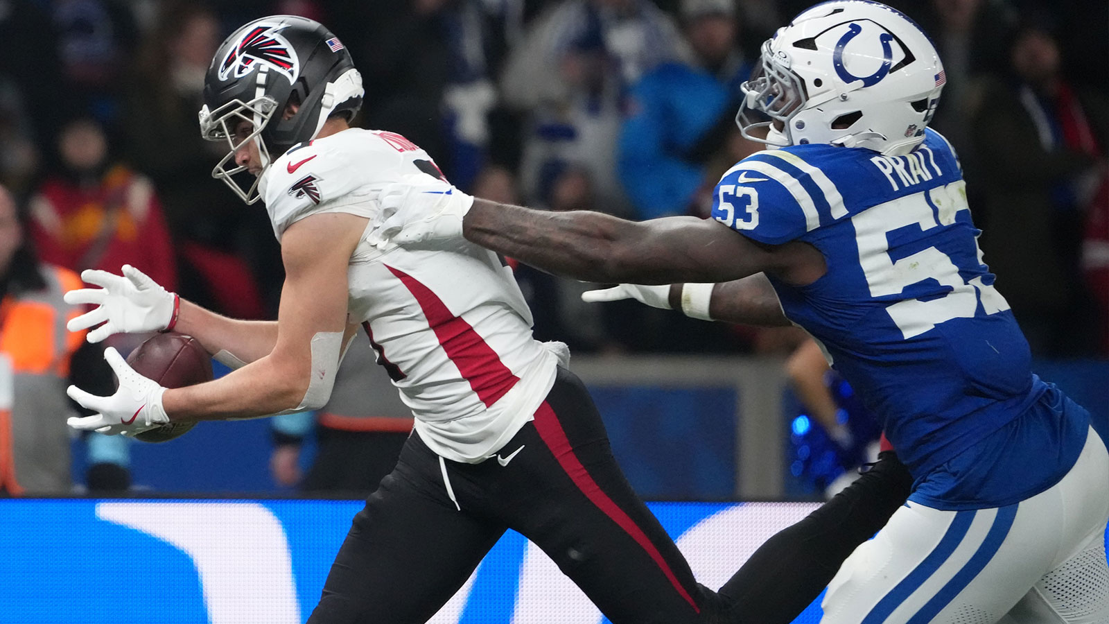 Falcons WR Drake London’s first TD since Berlin game will have Panthers fans dancing