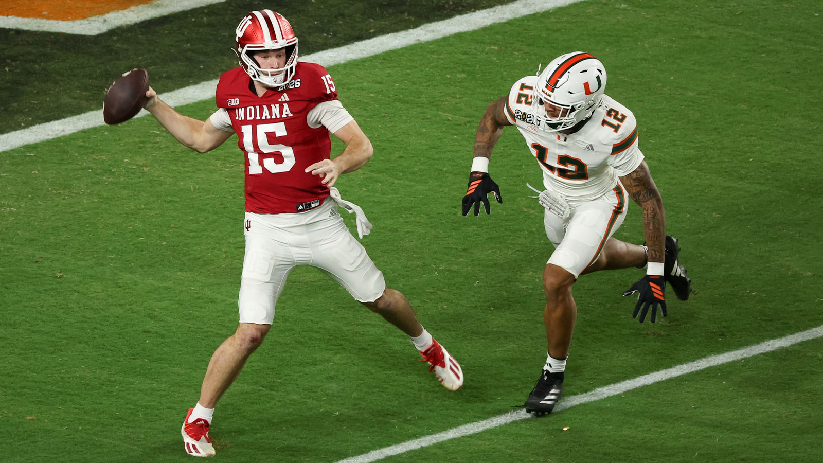 Missed Fernando Mendoza targeting call has Indiana fans furious