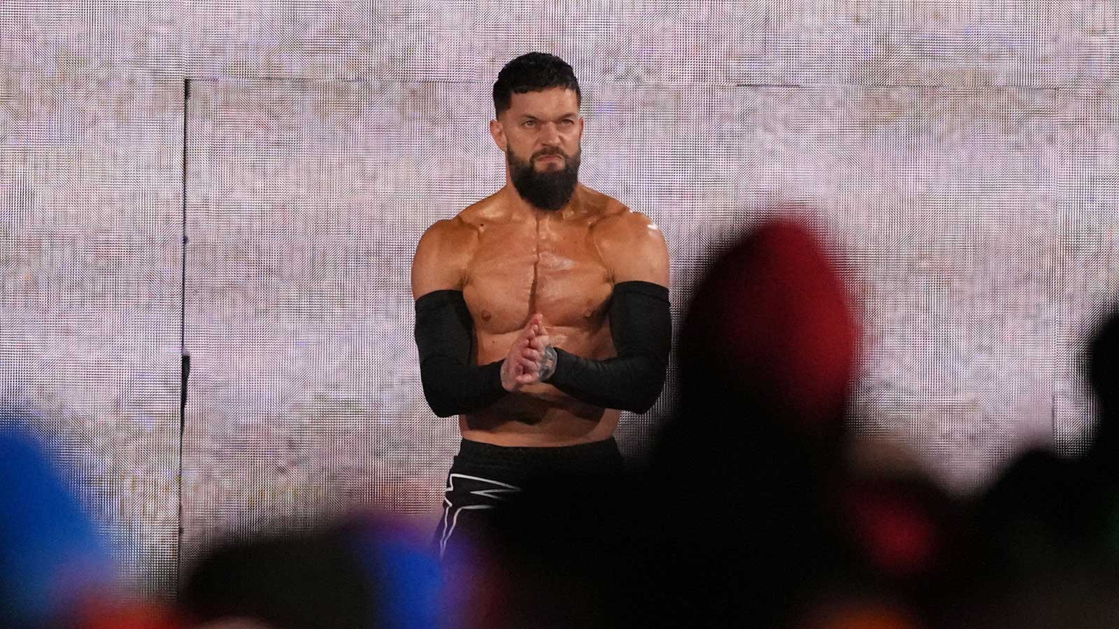 WWE Superstar Finn Bálor entering the Royal Rumble.