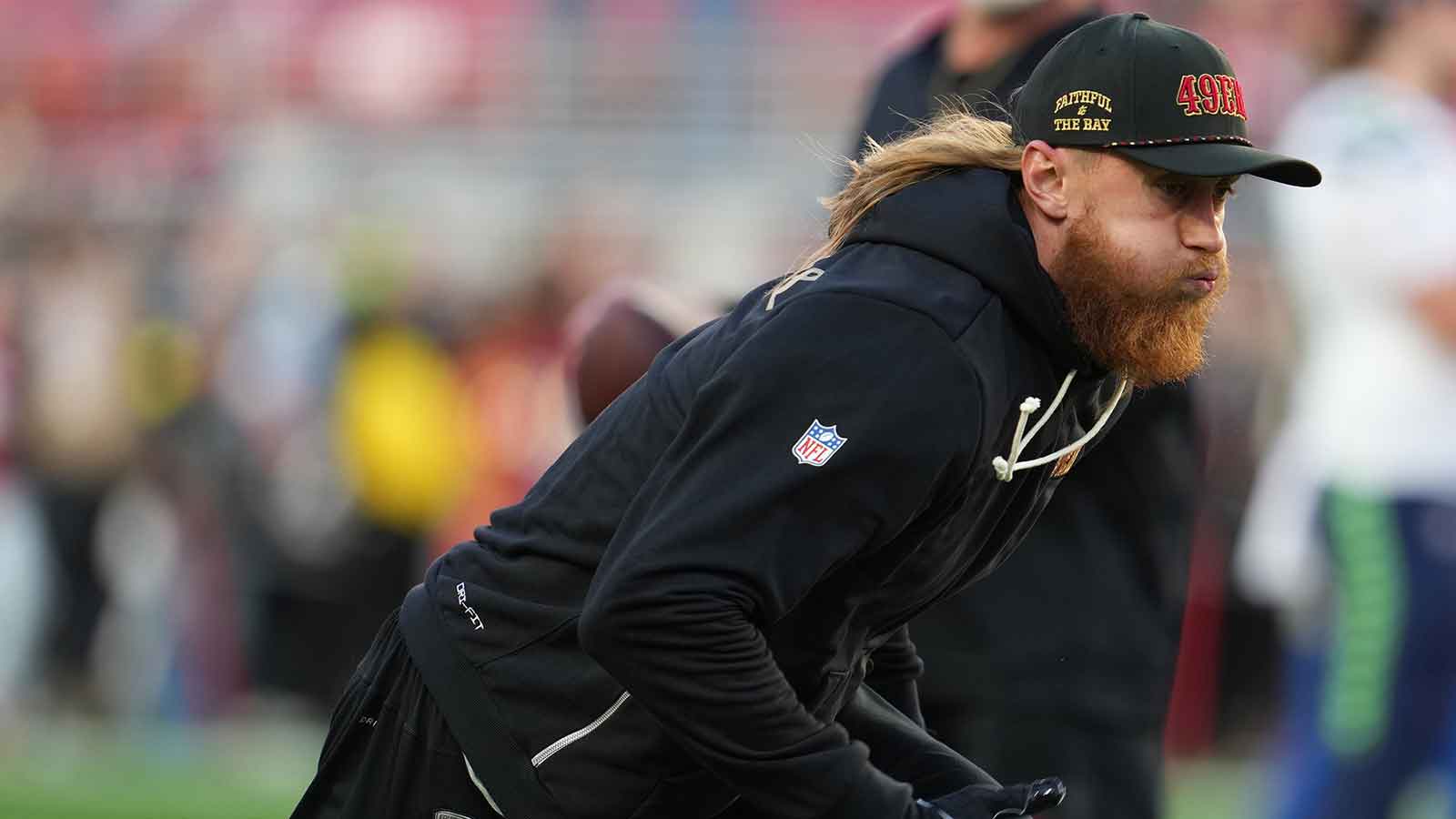 49ers TE George Kittle shows appreciation for Eagles fans ahead of playoff clash