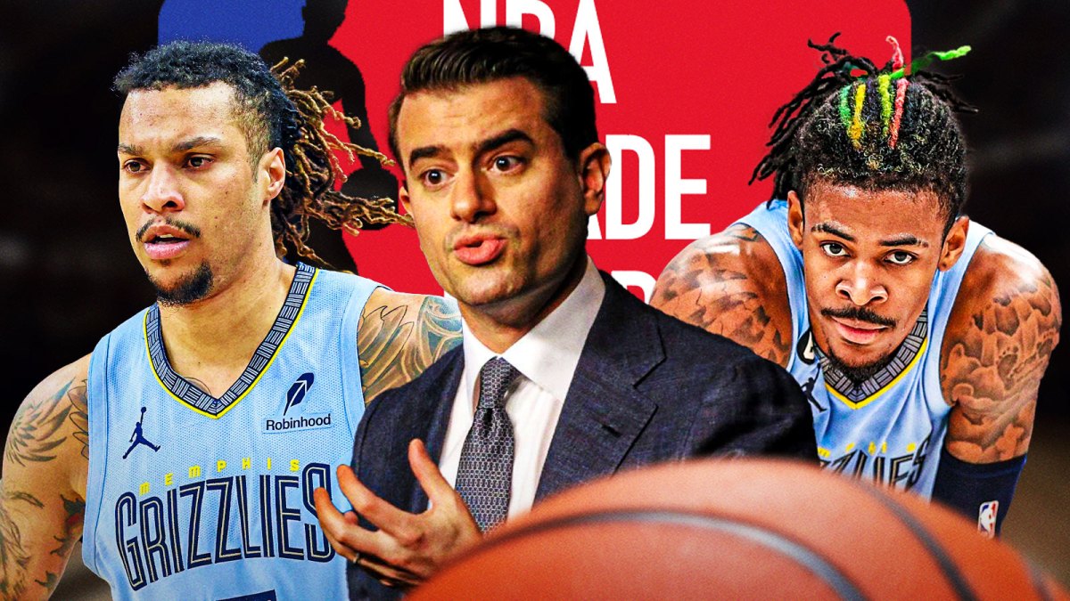 Zach Kleiman, Ja Morant, Brandon Clarke, NBA Trade Deadline logo