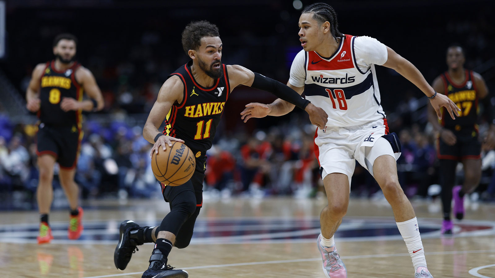 Wizards’ Trae Young drops amazed 6-word take on rising teammate
