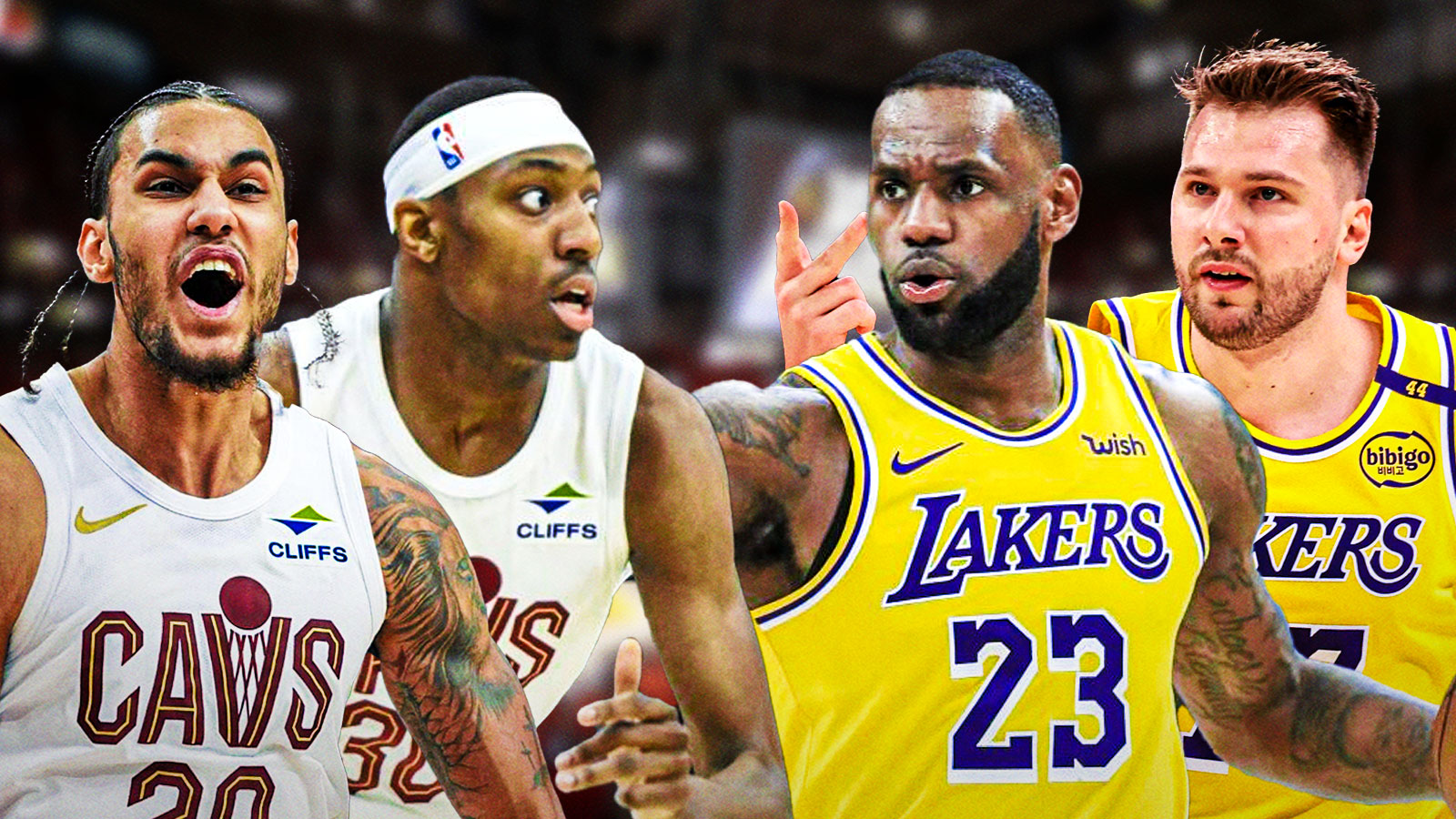 How young, ‘fearless’ Cavs stole show from Lakers’ LeBron James, Luka Doncic in blowout