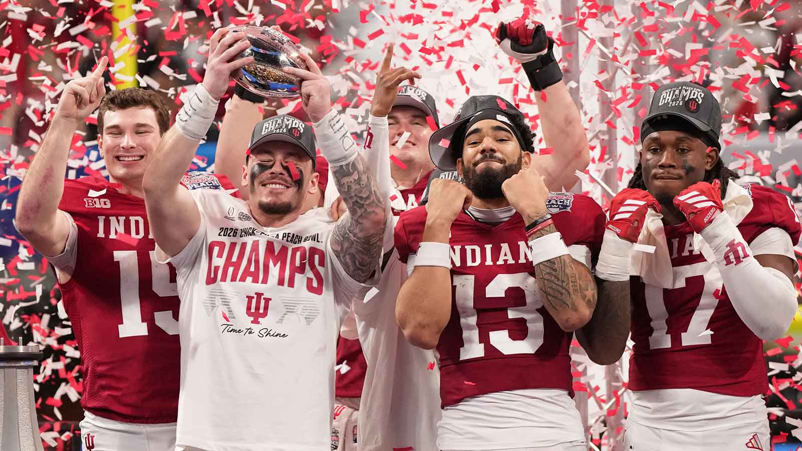 Indiana star Fernando Mendoza celebrates ‘bunch of misfits’ heading to National Championship game