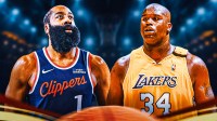 James Harden, Los Angeles Clippers, Shaquille O'Neal, Shaq, Los Angeles Lakers