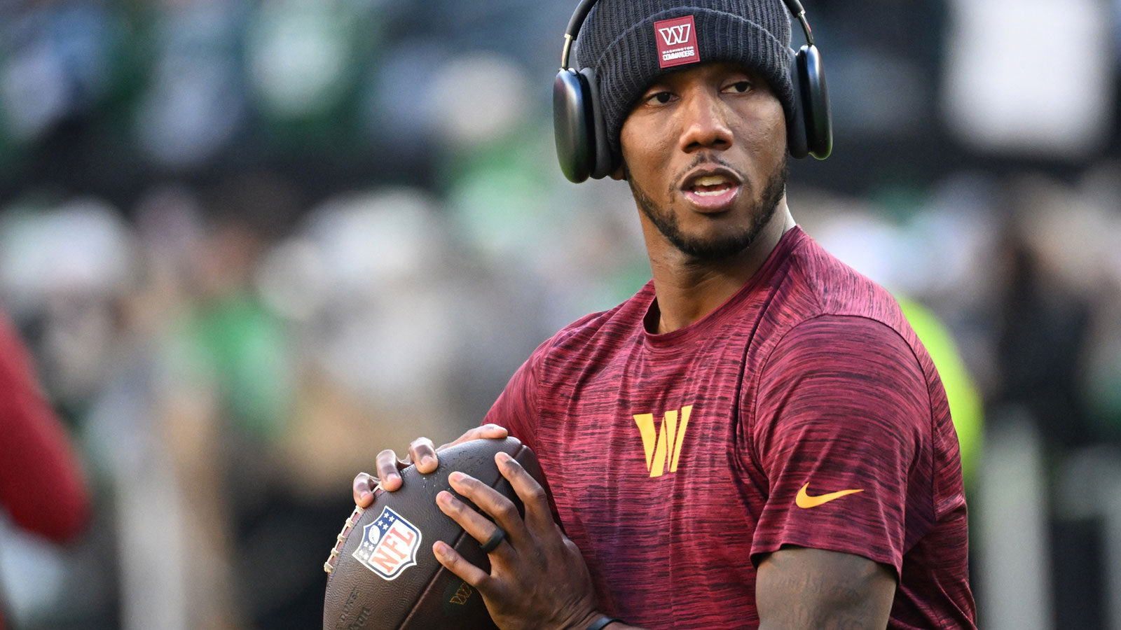 Commanders’ Jayden Daniels to play in Saudi Arabia flag football event with Tom Brady