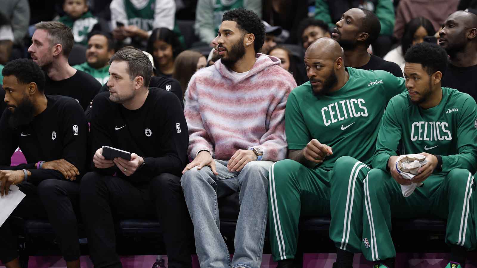 Celtics’ Jayson Tatum wrestling with if he should even come back this season