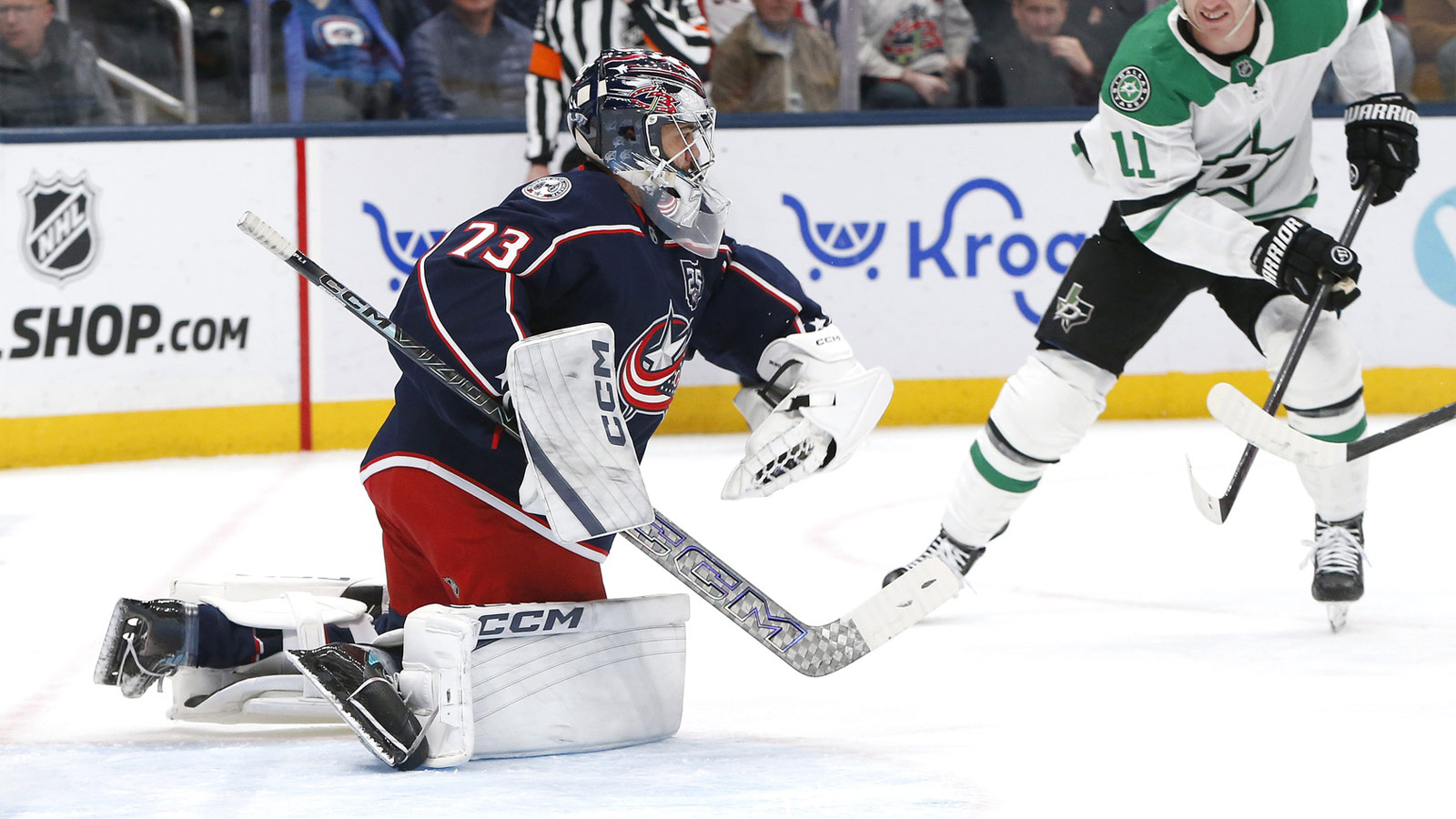 Blue Jackets’ Jet Greaves reveals what went right in shutout vs Stars