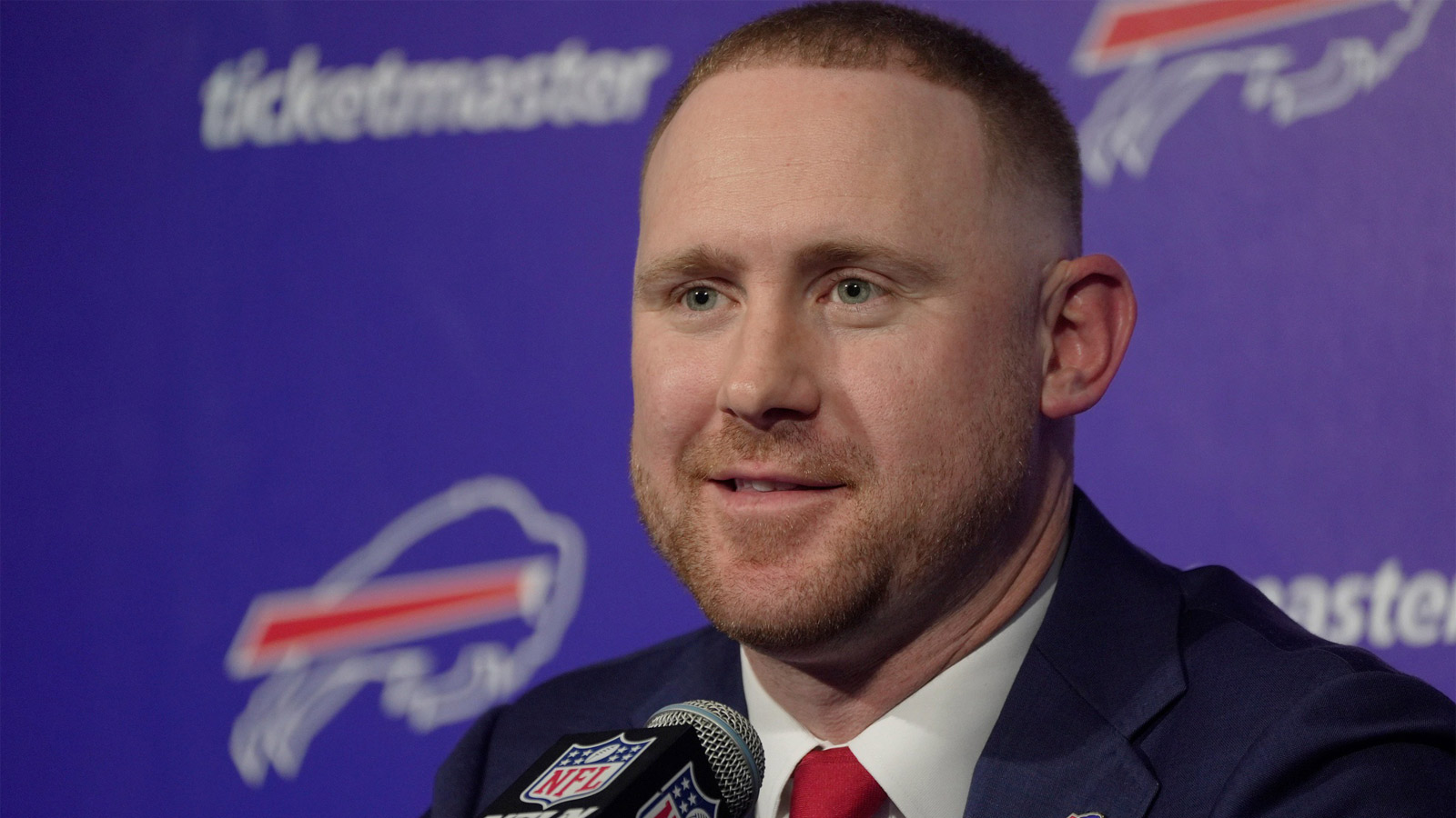 What Bills’ Joe Brady ‘can’t wait’ to do at his first practice as a head coach
