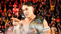 WWE legend John Cena holding the Intercontinental Championship.