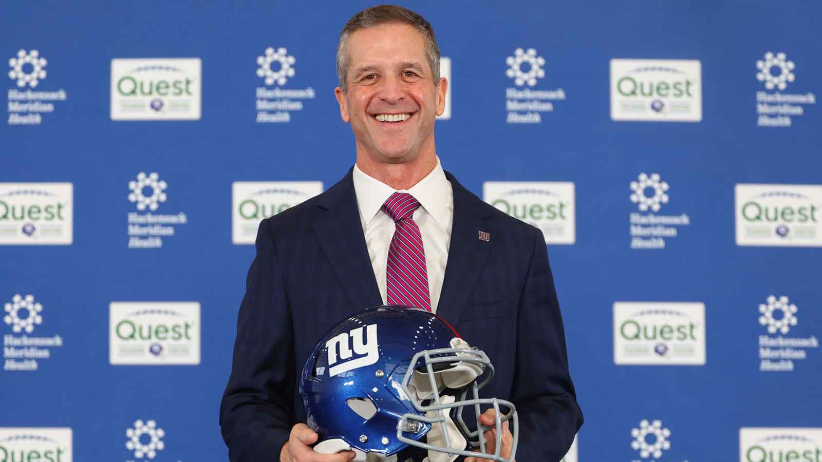 Giants’ John Harbaugh ‘ready to run through brick wall’ after talking to Jaxson Dart