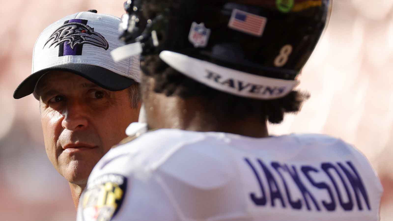 Ravens OC Todd Monken shoots down report of Lamar Jackson rift with him, John Harbaugh