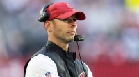 Arizona Cardinals head coach Jonathan Gannon against the Atlanta Falcons at State Farm Stadium.