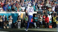 Bills news: Josh Allen celebrating with Bills Mafia in Jacksonville is a scene
