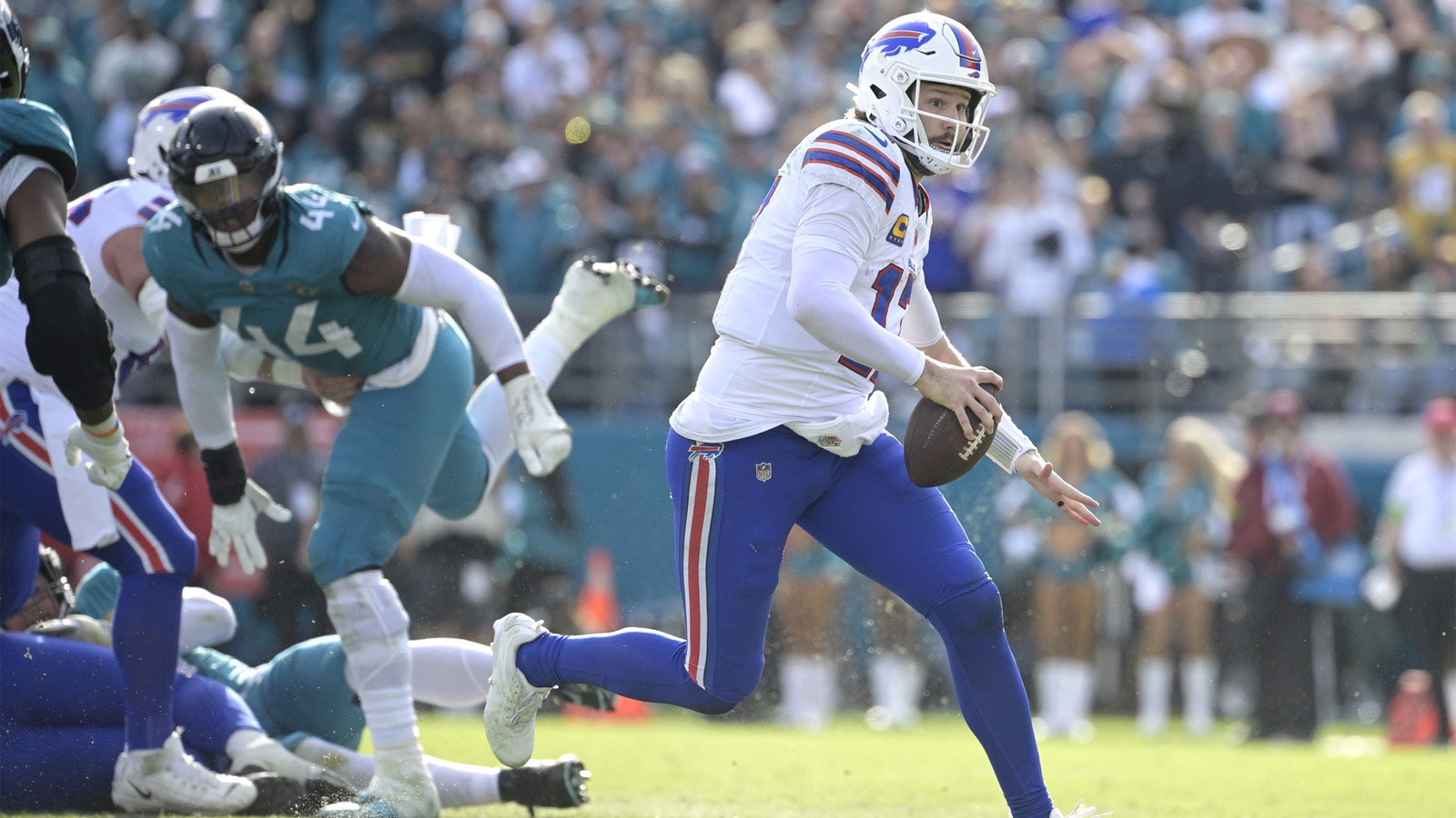 Watch Bills’ Josh Allen get 10 yards on a Tush Push before game-winning TD vs. Jaguars