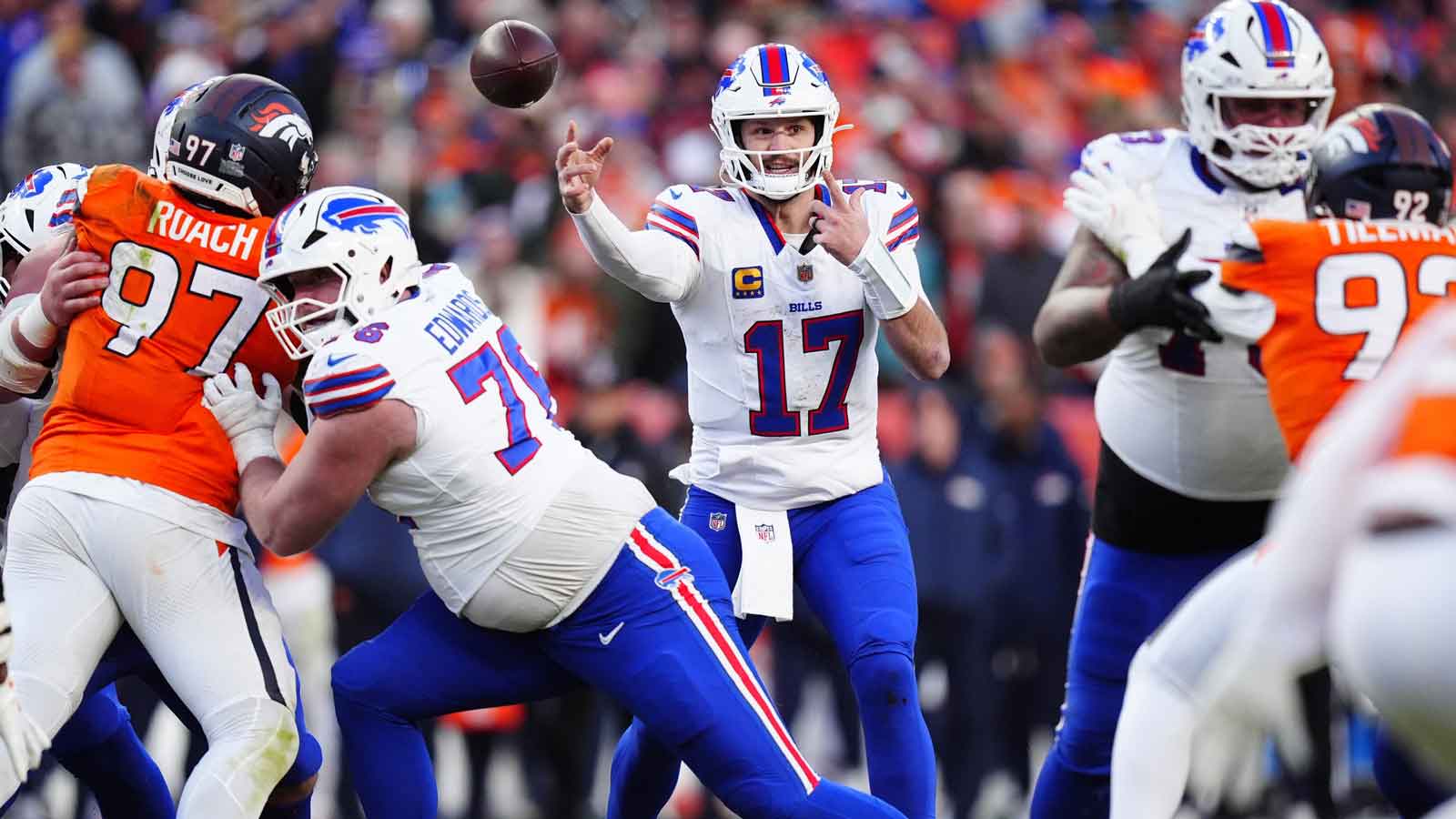 Josh Allen makes up for turnovers with incredible TD pass to Dalton Kincaid