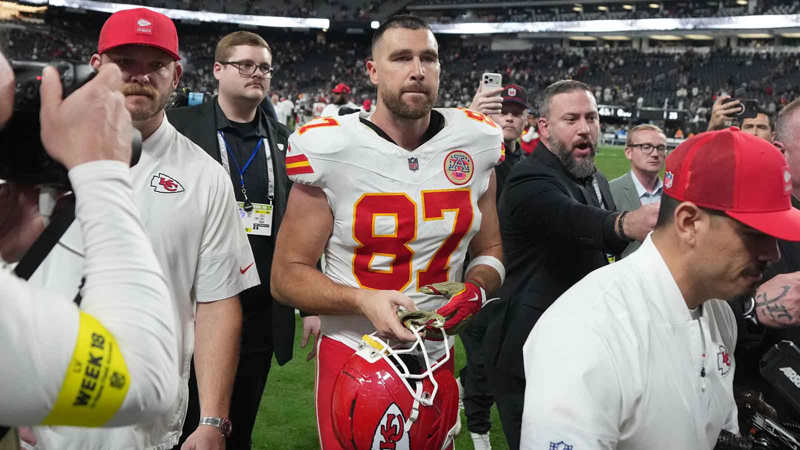 Owner’s ‘no doubt’ mic drop on Chiefs’ Travis Kelce as he mulls retirement decision