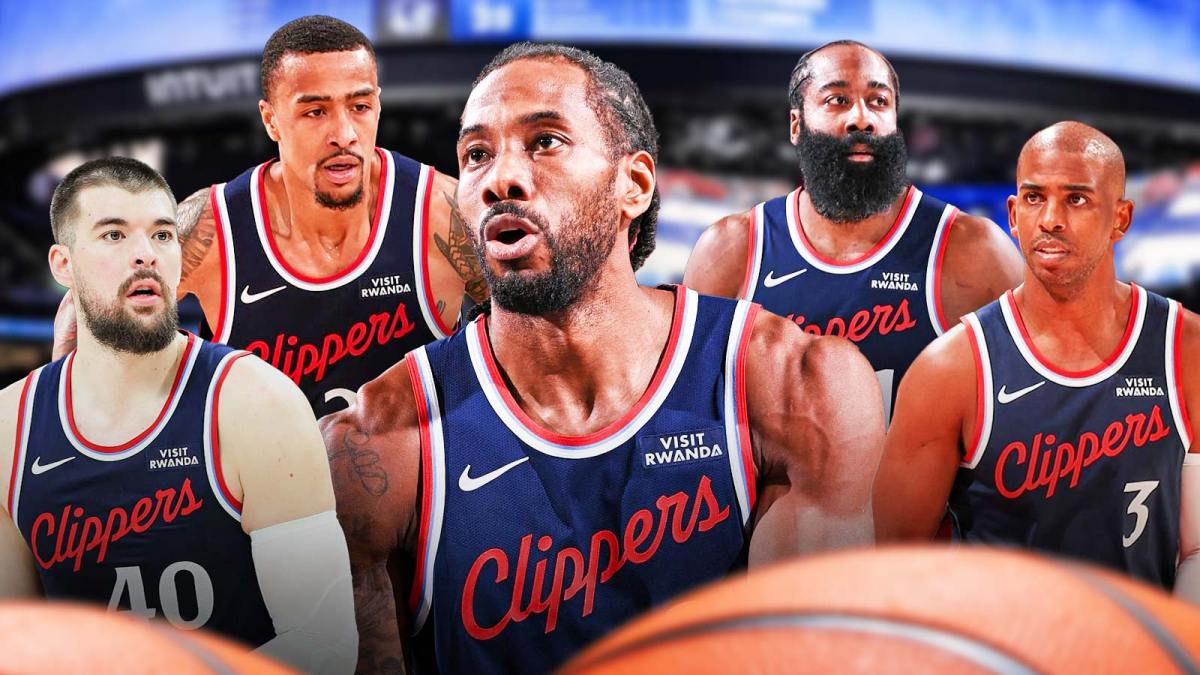 Kawhi Leonard, James Harden, Chris Paul, John Collins, Ivica Zubac, Los Angeles Clippers