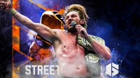 AEW EVP Kenny Omega; Street Fighter 6 logo