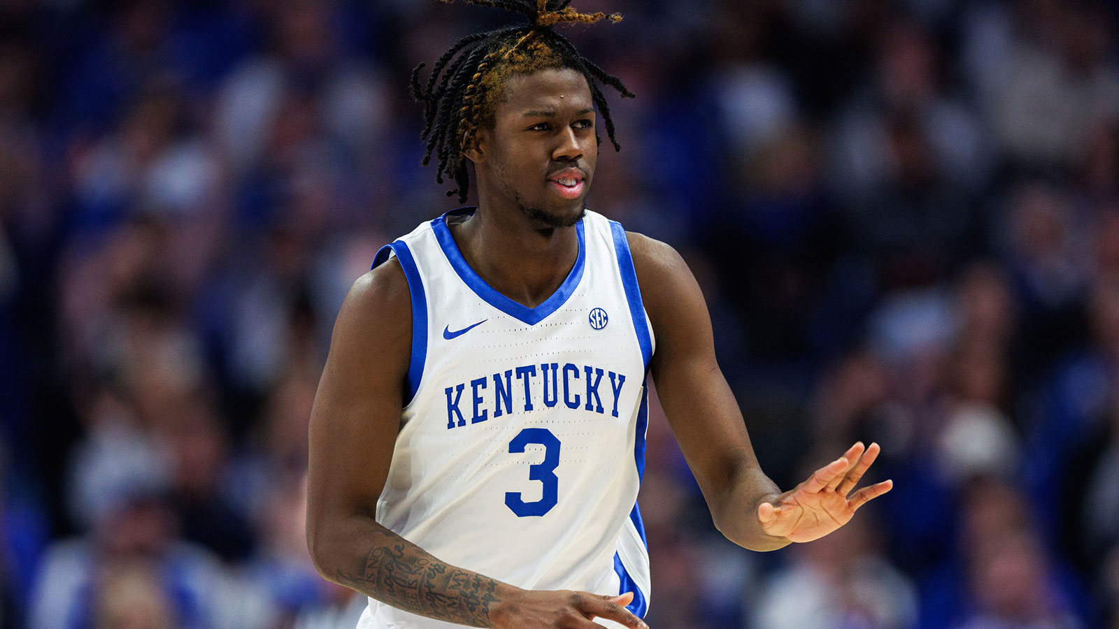 Kentucky Wildcats lose Kam Williams to broken foot during Texas win