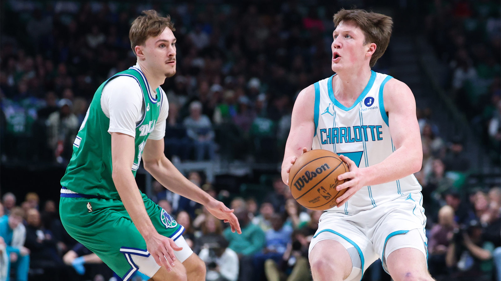 Hornets’ Kon Knueppel crosses another historic rookie mark in epic battle vs. Cooper Flagg, Mavericks