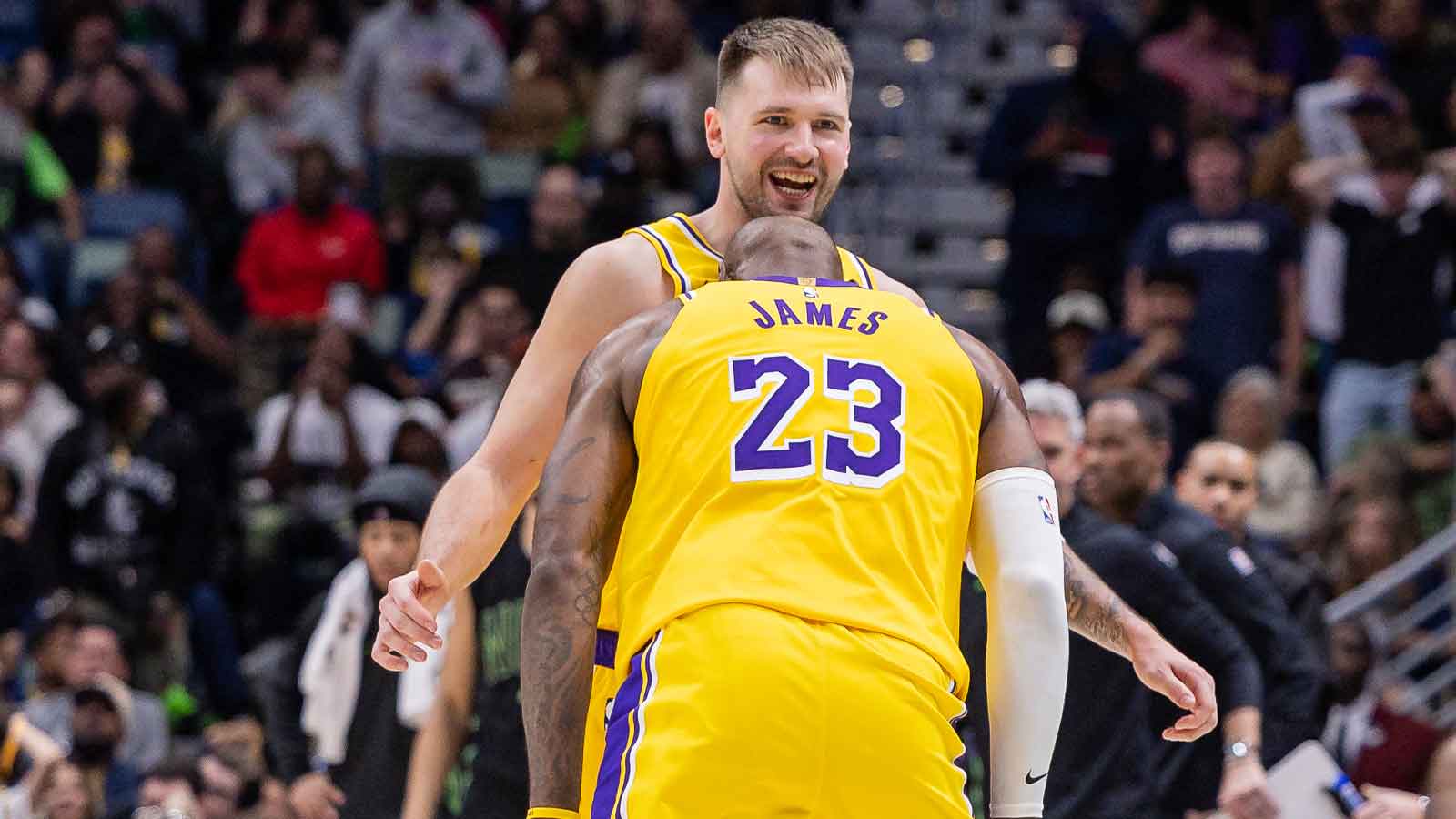 It’s safe to say Lakers’ Luka Doncic doesn’t plan on playing until 41 like LeBron James