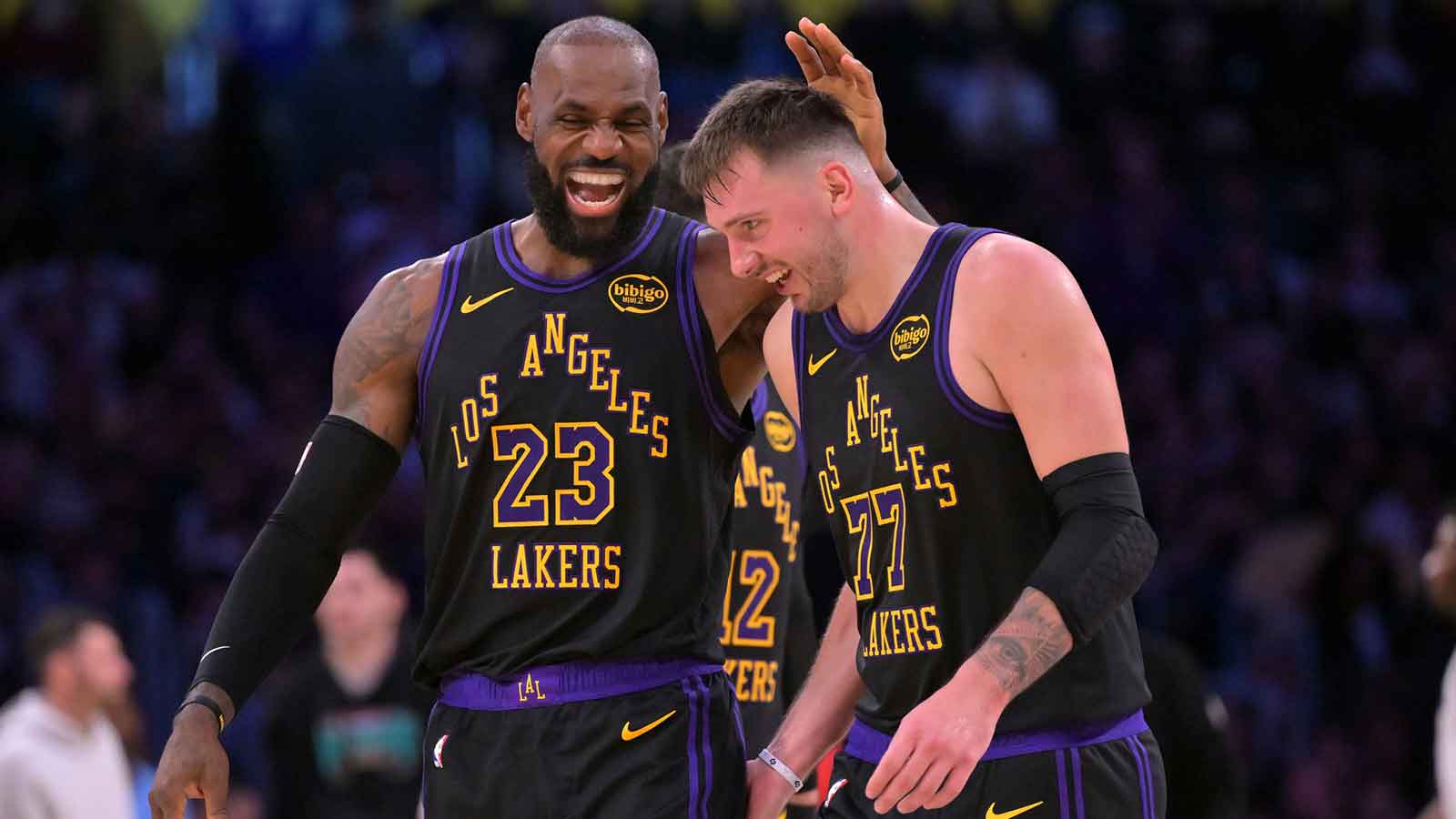Lakers’ LeBron James gives Luka Doncic big ‘quarterback’ shoutout