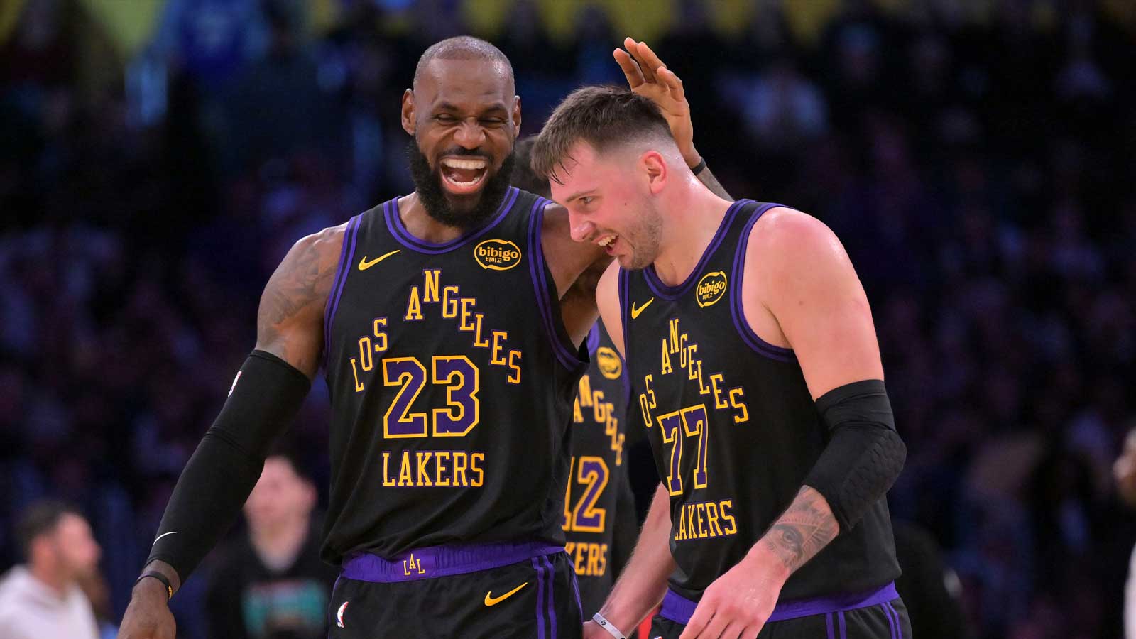 Lakers star LeBron James’ Luka Doncic mic drop shows he knows his place