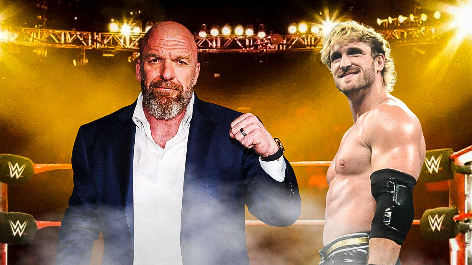 WWE’s Logan Paul rushes to Triple H’s defense