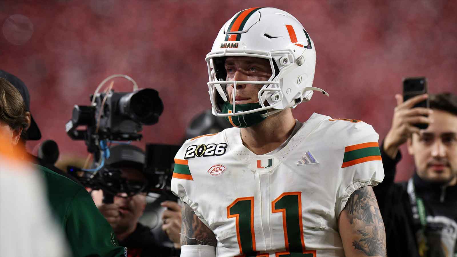What Miami’s Carson Beck said about career-ending INT to lose national title