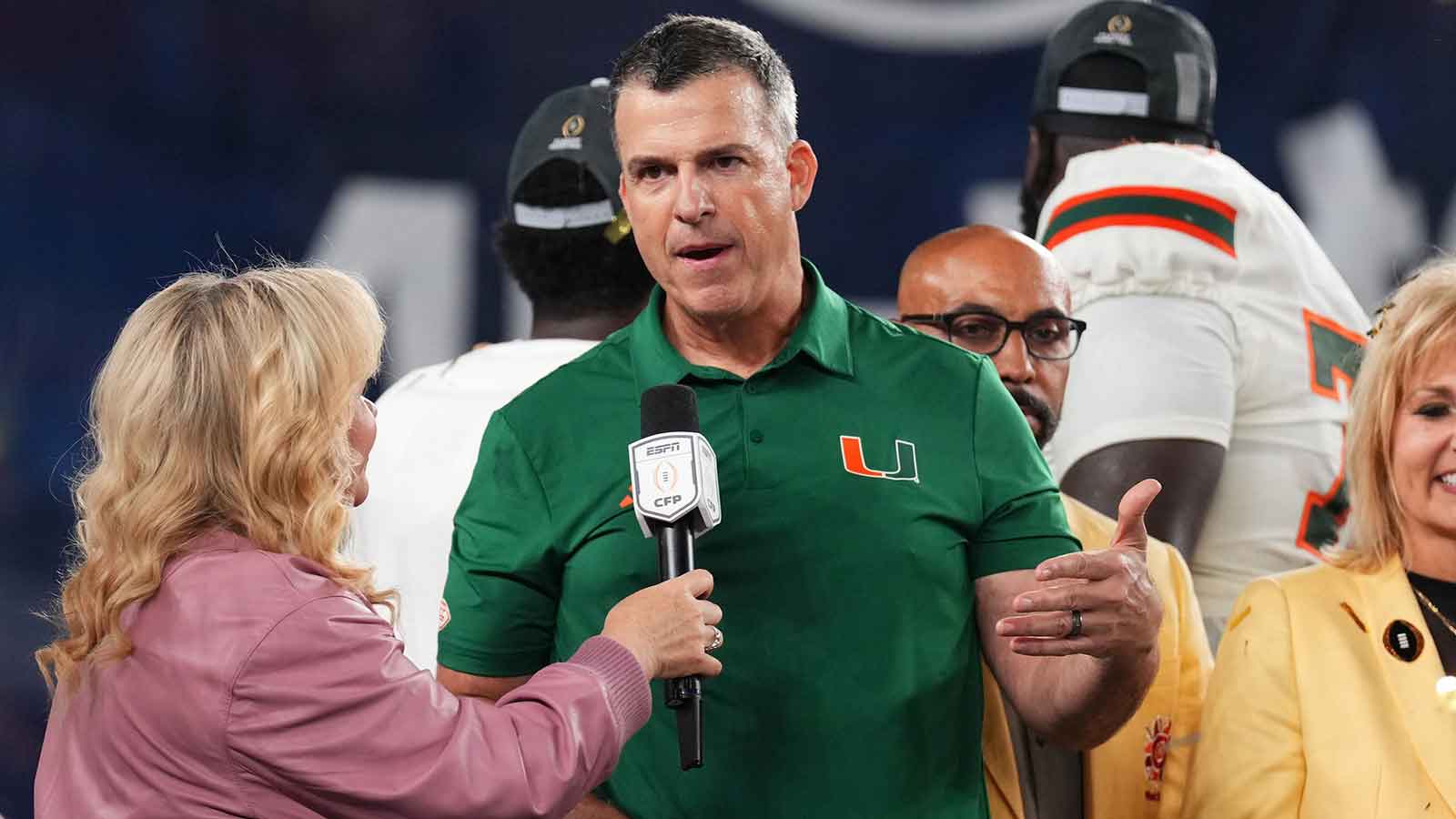 Miami’s Mario Cristobal not content after beating Ole Miss: ‘My f***ing head is spinning’