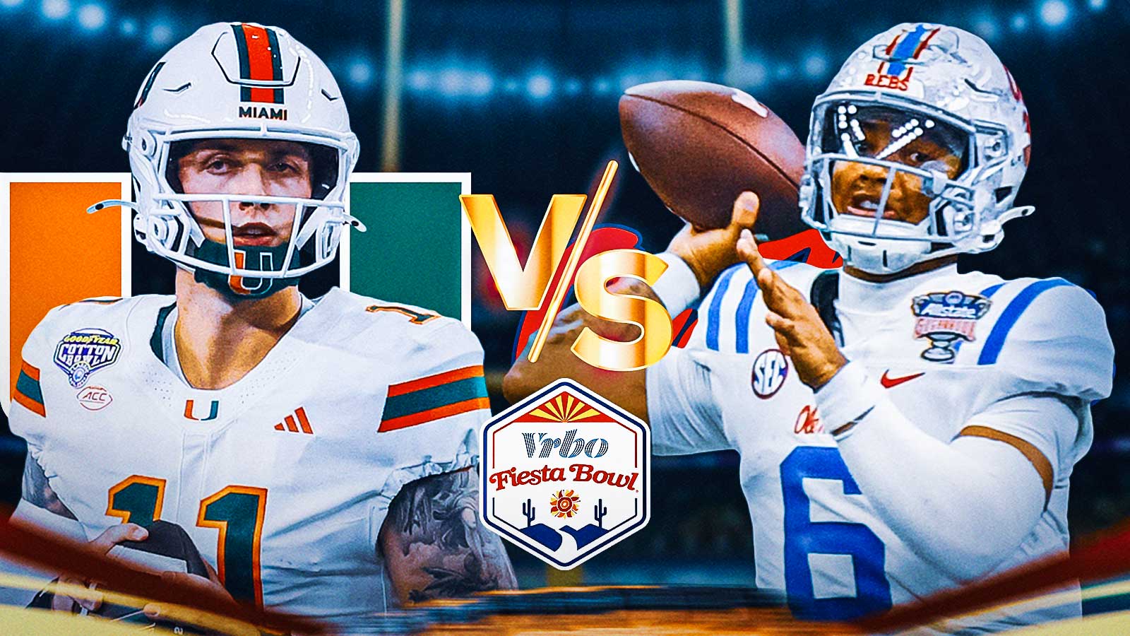 Miami vs. Ole Miss prediction, odds, pick for CFP semifinal at the Fiesta Bowl