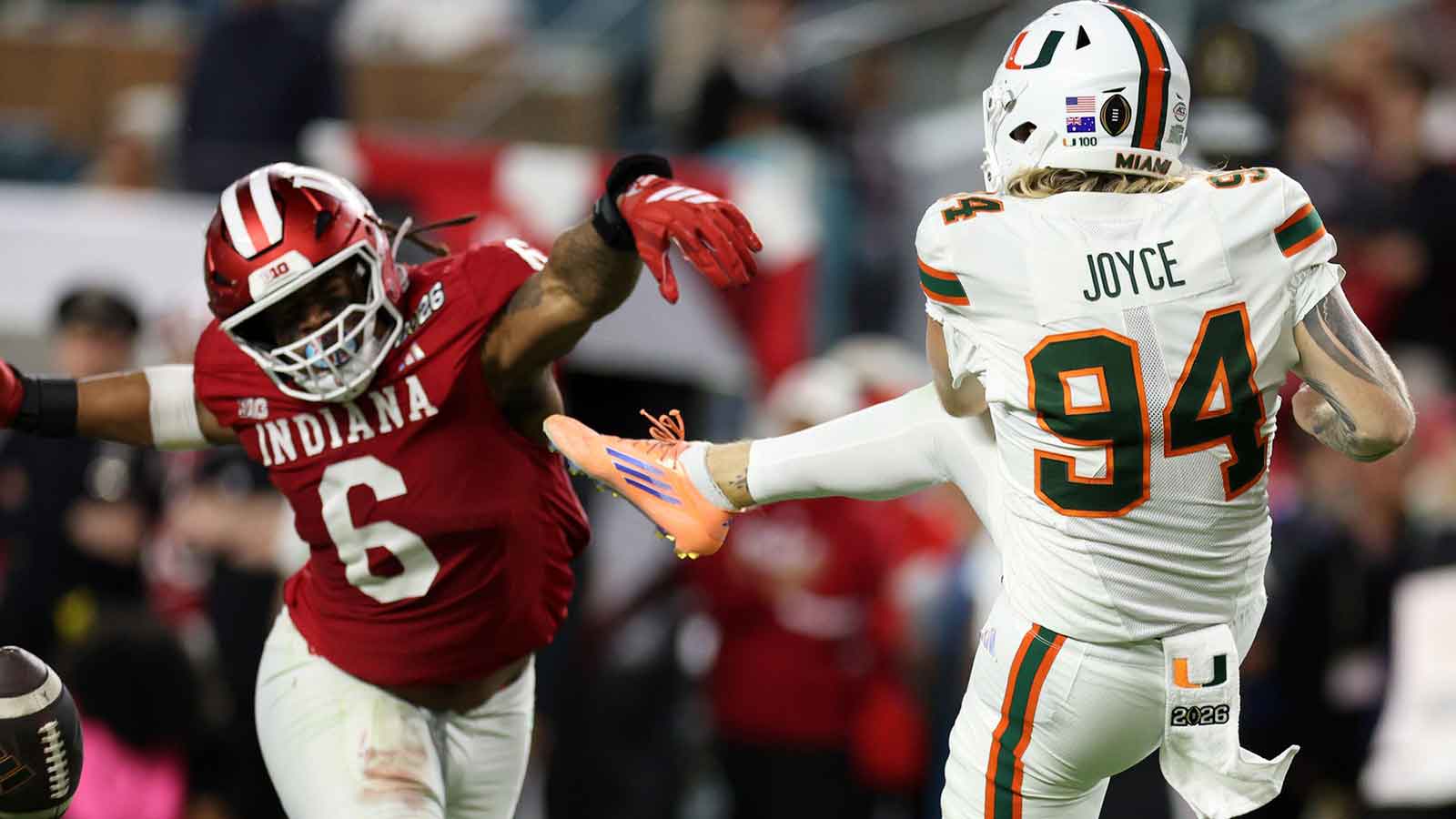 Indiana scores bonkers TD off blocked Miami punt