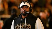 Pittsburgh Steelers head coach Mike Tomlin before an AFC Wild Card Round game against the Houston Texans at Acrisure Stadium.