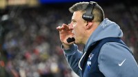 Mike Vrabel delivered a fiery blood message after the Patriots beat the Chargers in the NFL Playoffs Wild Card.