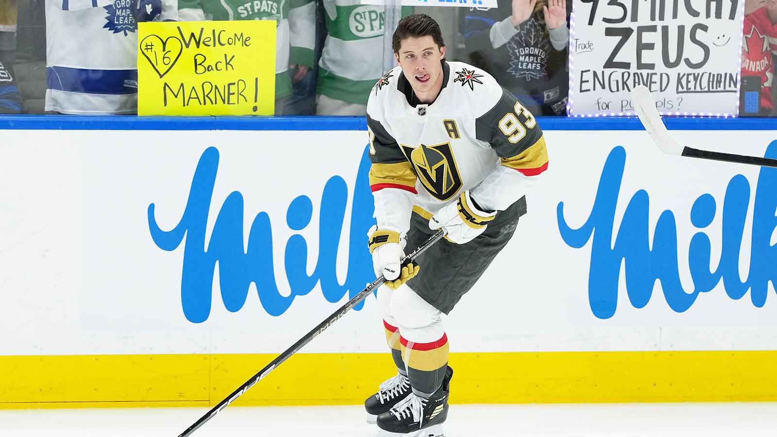 Former Leaf Mitch Marner receives a chorus of boos in his return to Toronto with Golden Knights