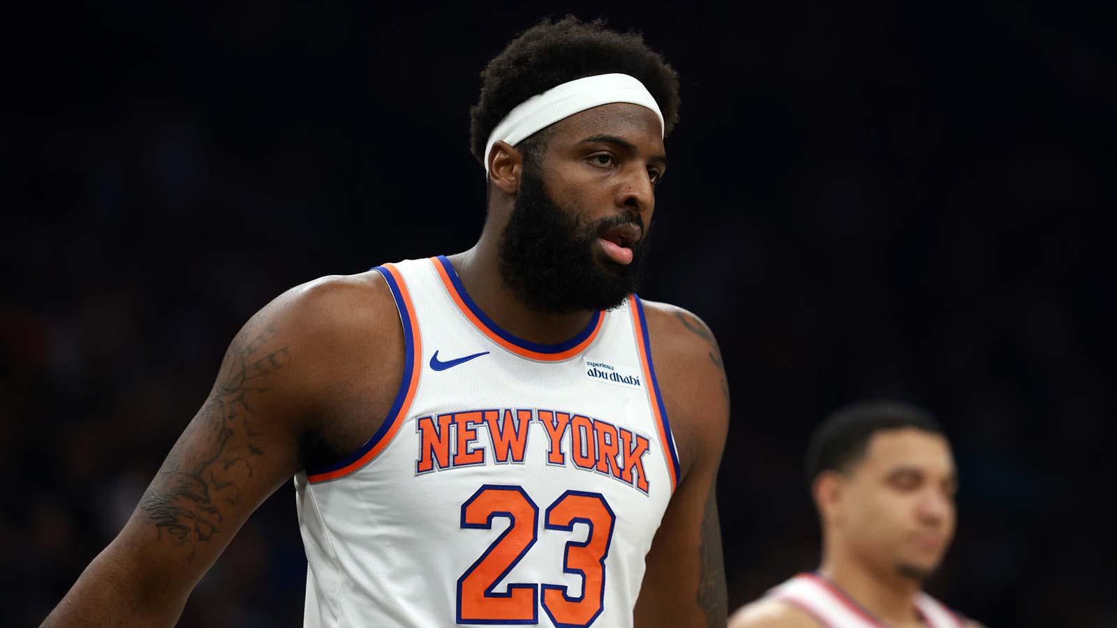 Knicks’ Mitchell Robinson sends fans to their feet with putback slam vs. Nets