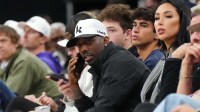 agent Rich Paul watches in the second half of the game between the Sacramento Kings and the LA Clippers at Intuit Dome