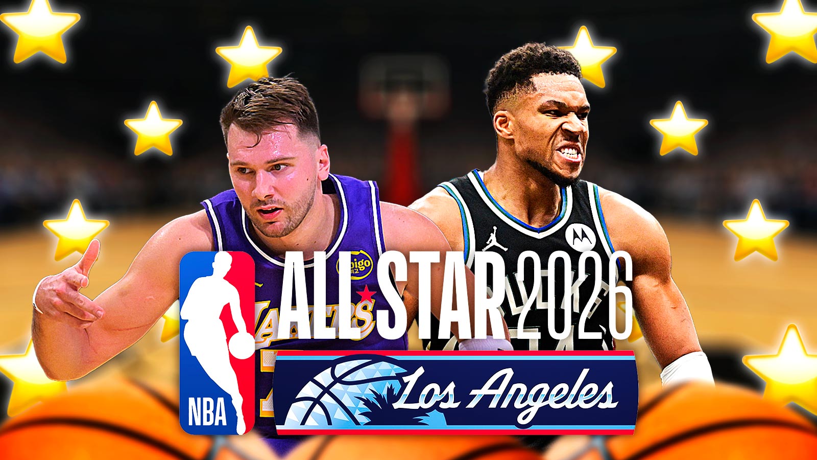 Giannis Antetokounmpo, Luka Doncic headline 2026 NBA All-Star starters