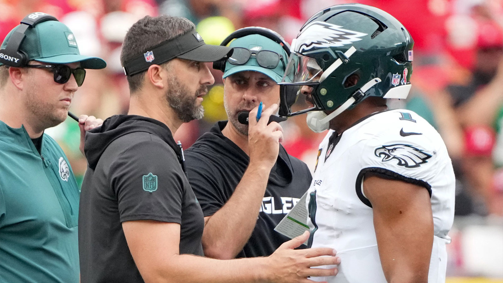 Eagles HC Nick Sirianni reveals why OC Kevin Patullo was fired