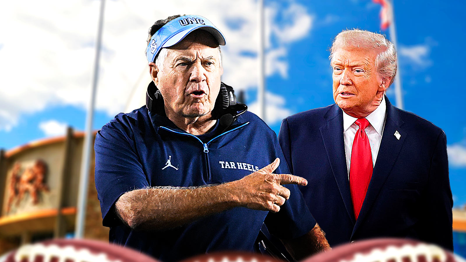 Donald Trump somehow links Bill Belichick’s Hall of Fame snub with ‘Sissy’ NFL kickoff rule