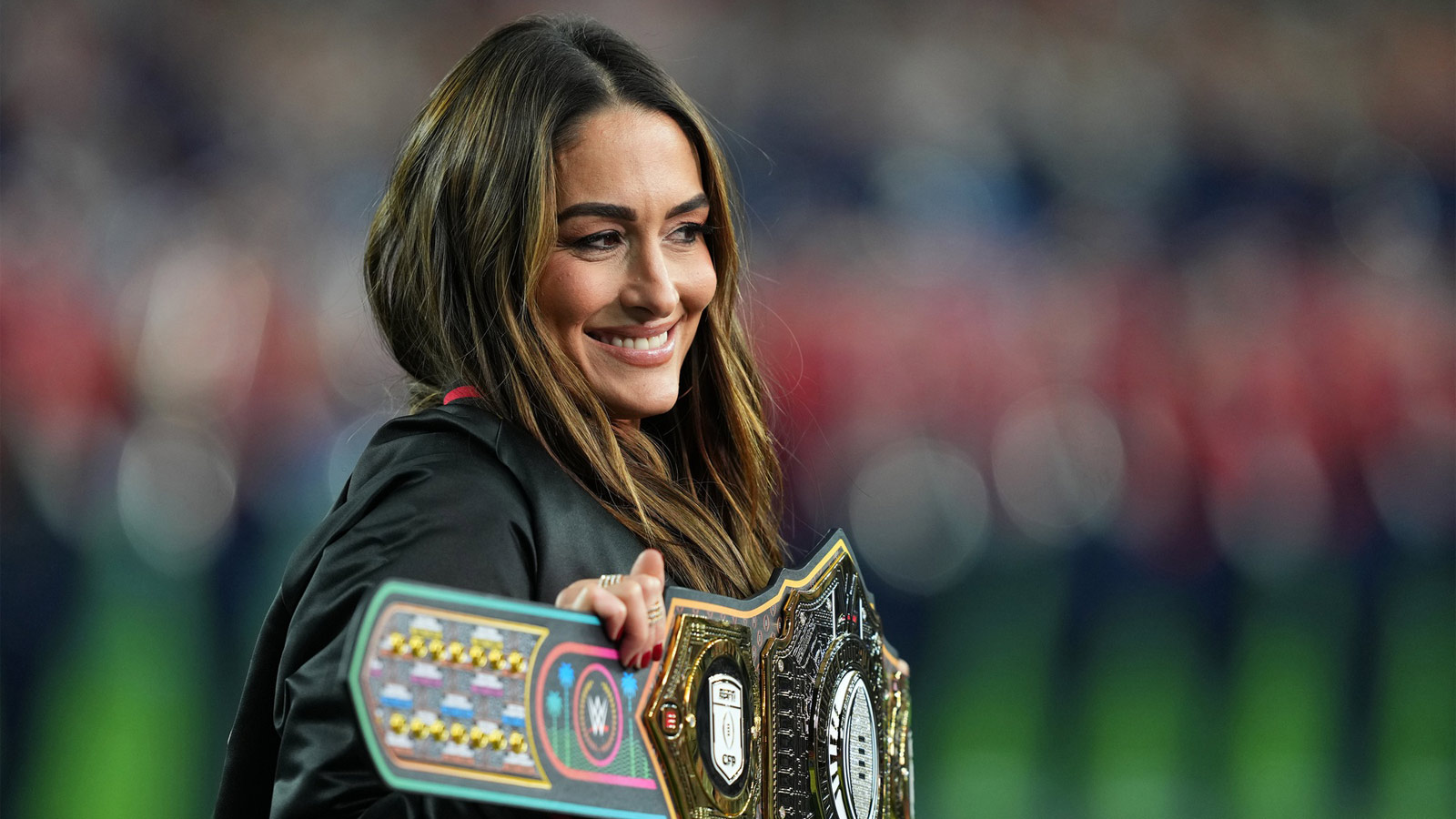 Nikki Bella’s son makes adorable surprise cameo on podcast
