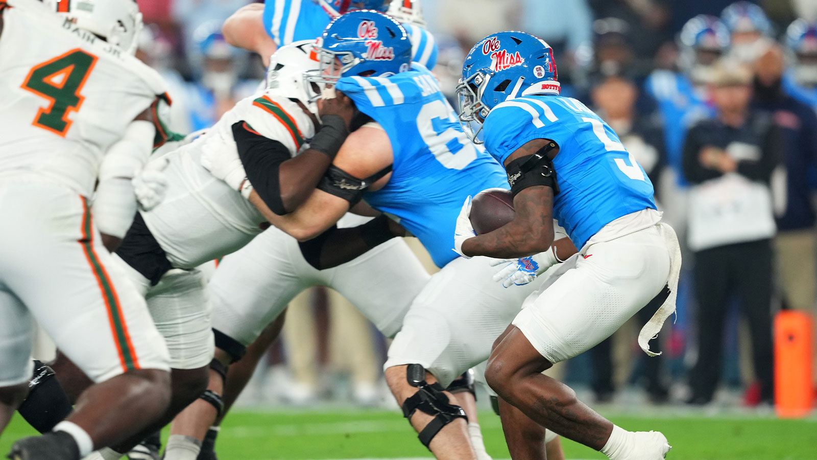 Ole Miss’ Kewan Lacy joins Tim Tebow in history books vs. Miami