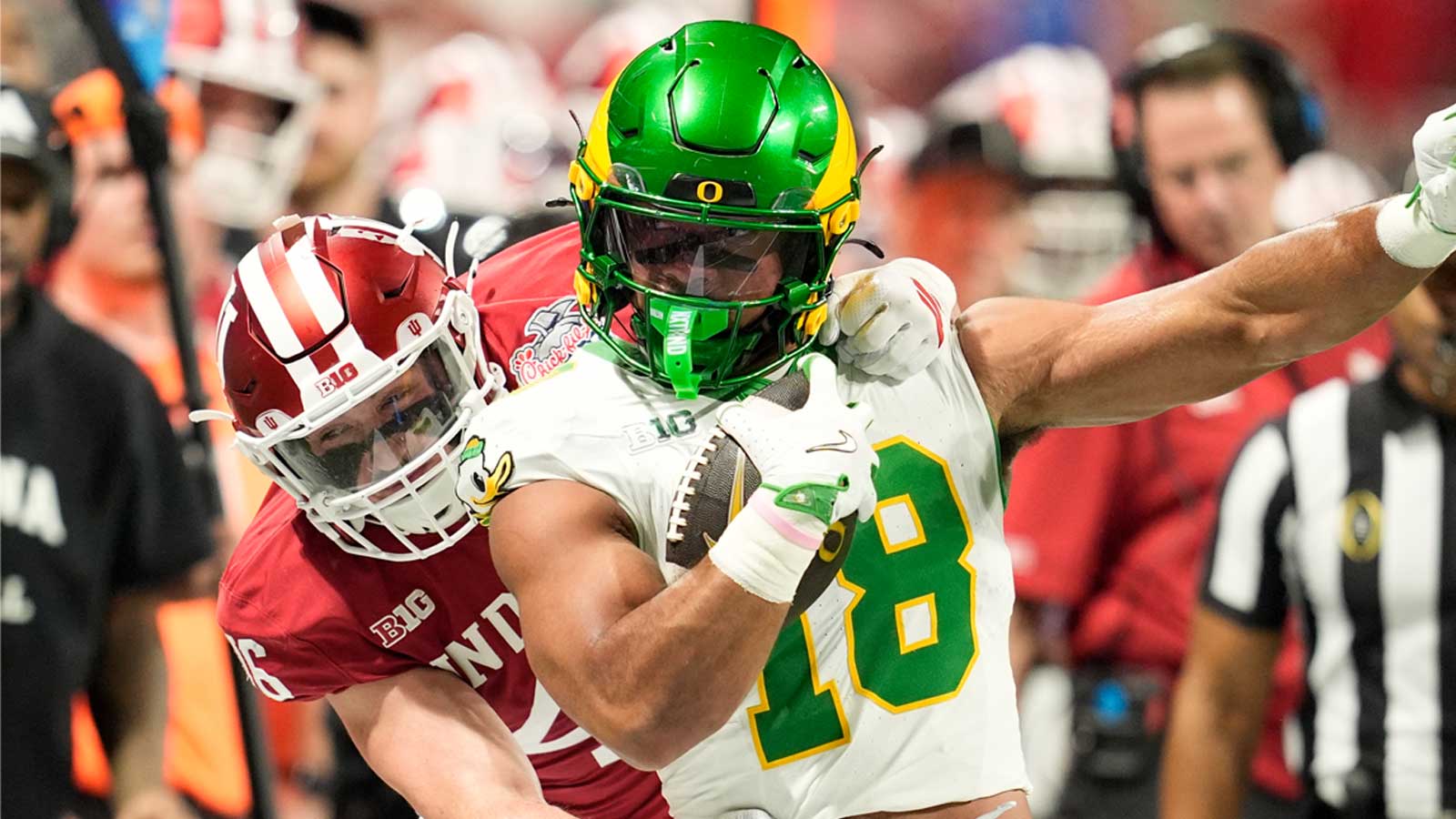 Oregon TE Kenyon Sadiq admits to unfinished business with NFL Draft decision looming