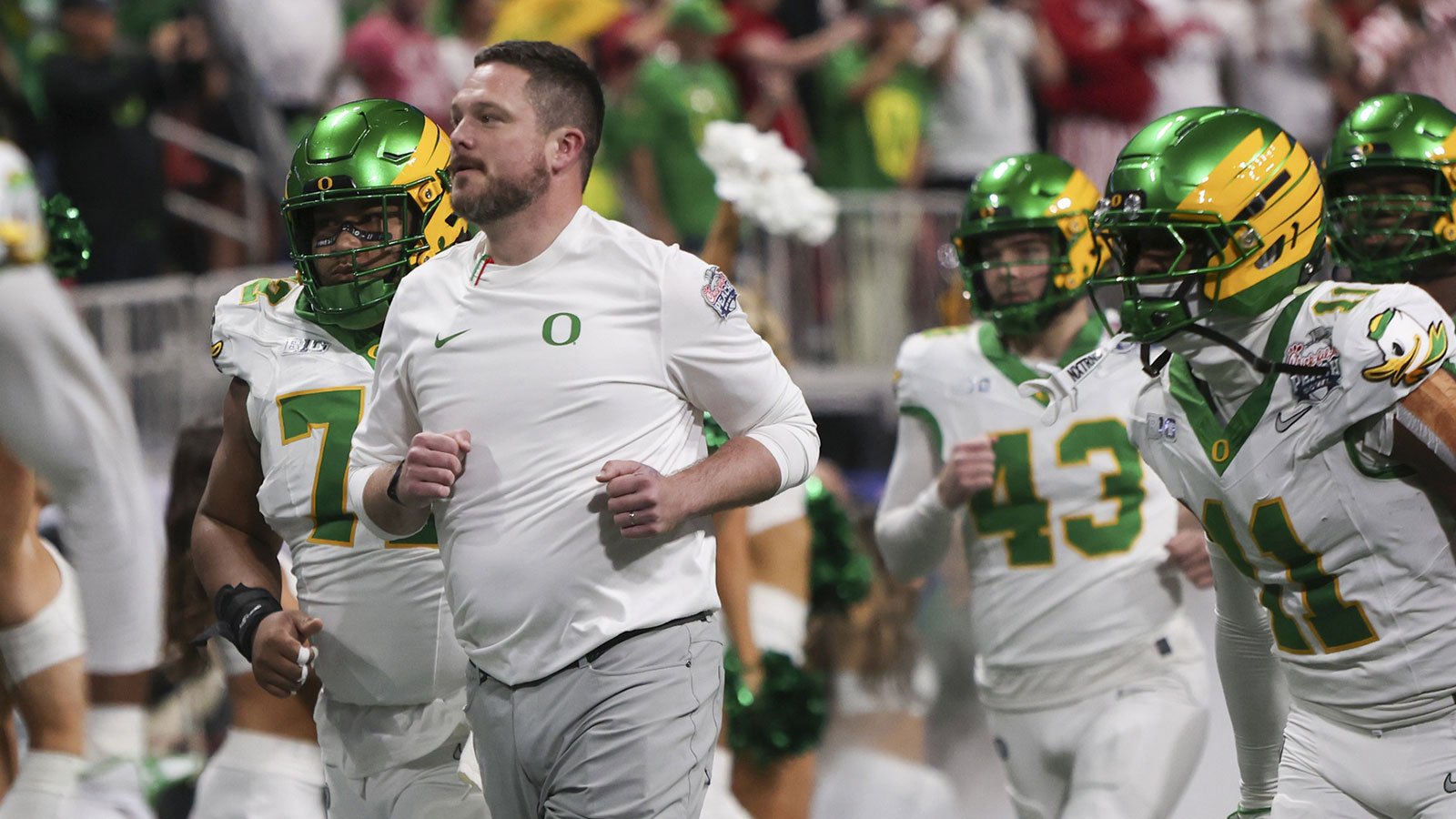 Oregon’s Dan Lanning feels for Ducks locker room after loss to Indiana