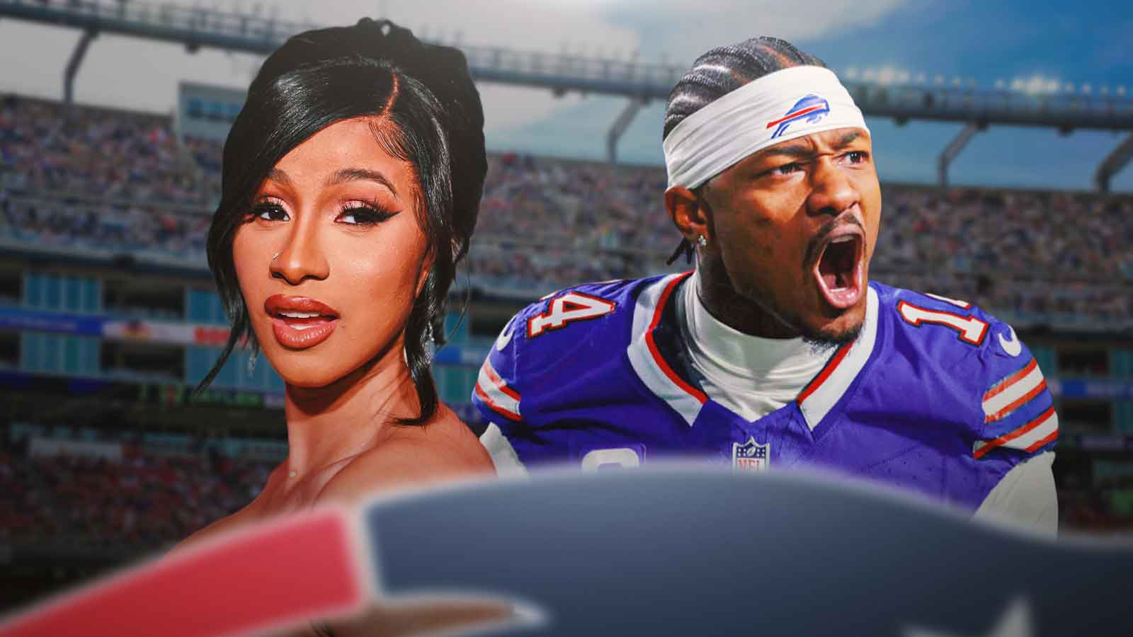 Patriots’ Stefon Diggs jokes he had to ‘holler’ at Cardi B about 1 of her wild postgame hype videos
