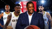 Zion Williamson, Joe Dumars, Herb Jones, Jose Alvarado, NBA Trade Deadline logo